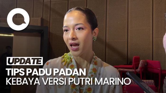 Tips Tampil Simple and Chic dengan Kebaya ala Putri Marino