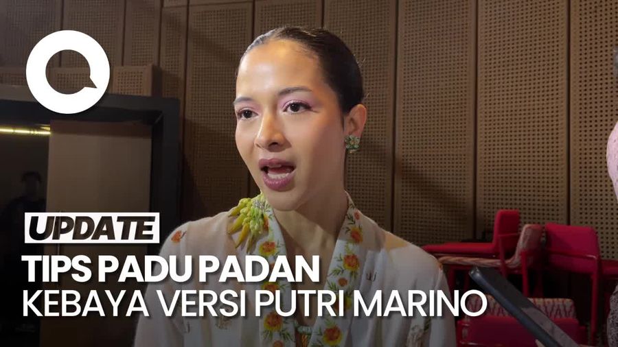 Tips Tampil Simple and Chic dengan Kebaya ala Putri Marino