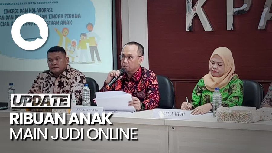 PPATK Ungkap 1.160 Anak di Bawah 11 Tahun Main Judi Online