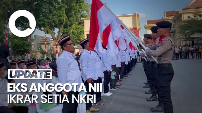 256 Eks Anggota NII Ikrar Setia kepada NKRI
