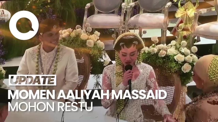 Suasana Haru saat Aaliyah Mohon Restu Reza Artamevia Jelang Ijab Kabul
