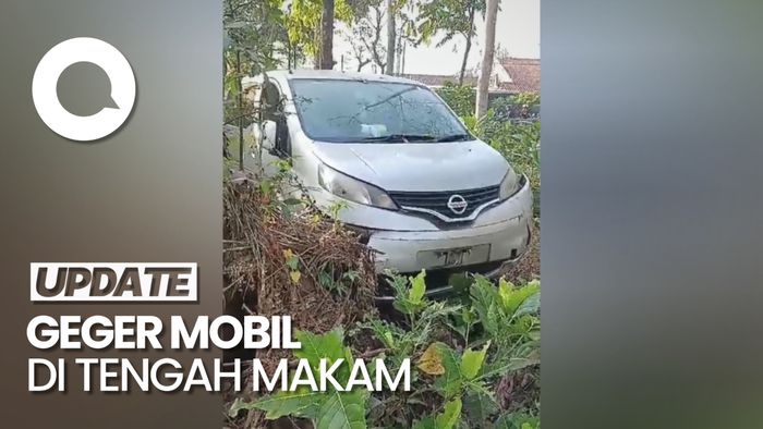 Cerita Saksi Mata soal Mobil Nyasar ke Tengah Makam di Banyumas