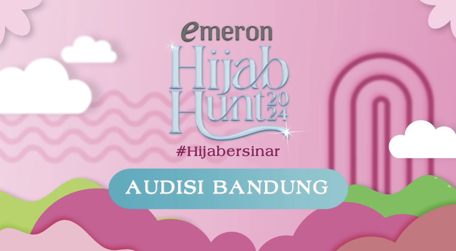 Salma Salsabil Meriahkan Audisi Emeron Hijab Hunt 2024 di Bandung