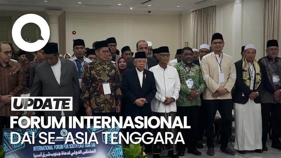 Wapres Maruf Sahkan Forum Internasional Dai Se-Asia Tenggara