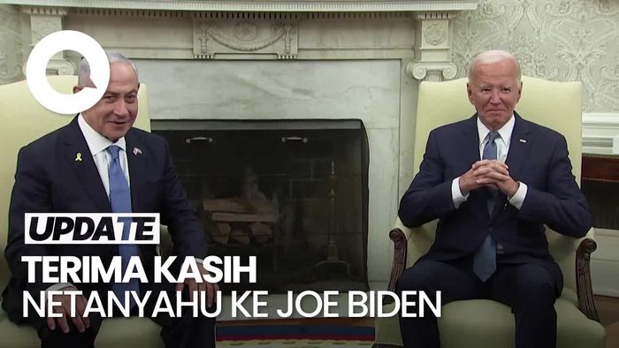 Bertemu Joe Biden, Netanyahu: Terima Kasih untuk Dukungannya ke Israel