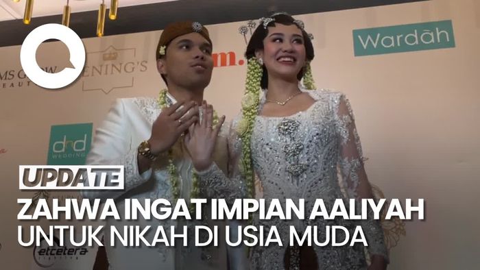 Ungkapan Kebahagiaan Zahwa untuk Aaliyah dan Thariq