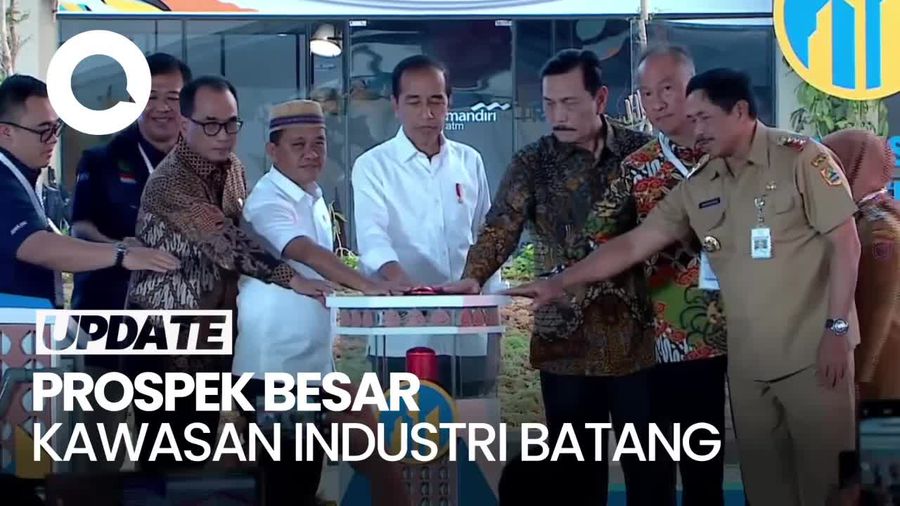 Jokowi Resmikan Kawasan Industri Batang, Investasi Masuk Rp 14 T