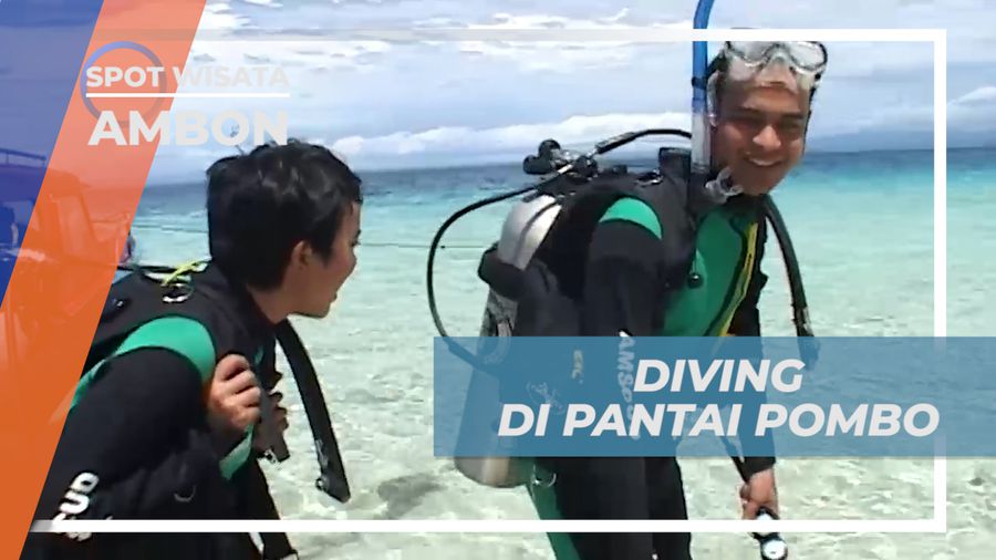 Menjelajahi Pesona Keindahan Surga Bawah Laut Pantai Pombo, Ambon