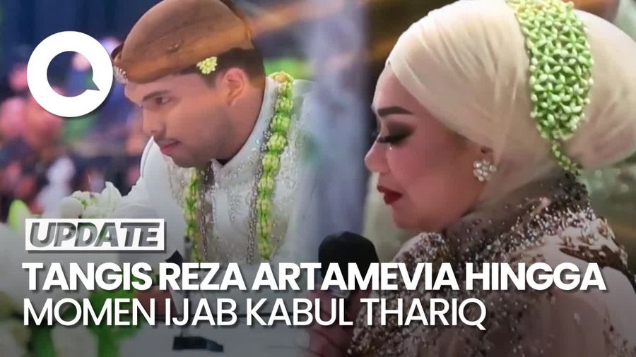 Lihat Lagi Sederet Momen Haru di Pernikahan Thariq dan Aaliyah