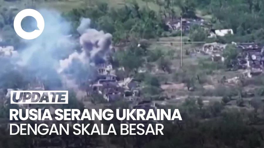 Rusia Lancarkan 33 Serangan Skala Besar ke Ukraina!
