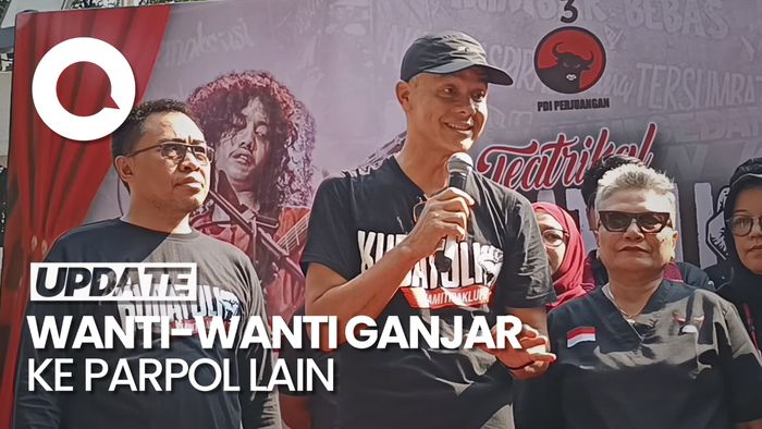 Ganjar Sebut Peristiwa Kudatuli Bisa Menimpa Parpol Lain