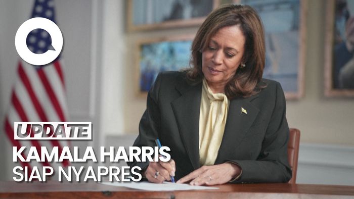 Kamala Harris Ajukan Dokumen Resmi untuk Nyapres
