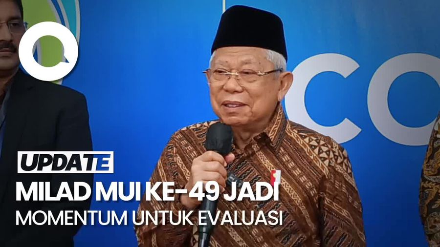 Maruf Amin Harap MUI Jadikan Milad ke-49 Momentum untuk Evaluasi 