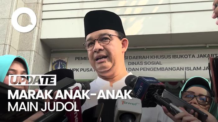 Anies soal Ribuan Anak di Jakbar Terlibat Judol: Perlu Ada Perhatian Khusus