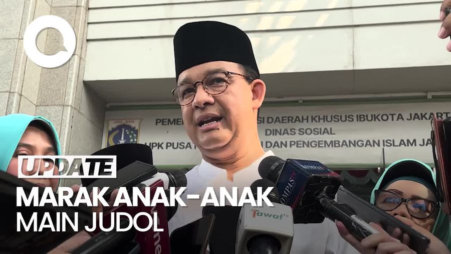 Anies soal Ribuan Anak di Jakbar Terlibat Judol: Perlu Ada Perhatian Khusus