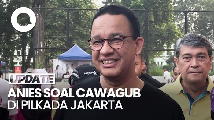 Ditanya soal Cawagub, Anies: Kita Bahas Nanti Bersama