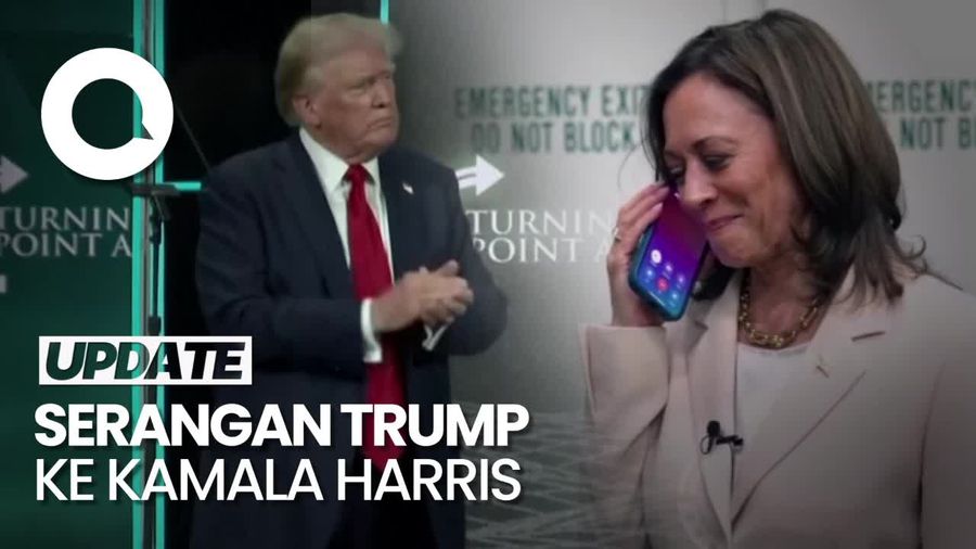 Trump Sebut Kamala Harris Mau Hancurkan Konstitusi Lewat Mahkamah Agung