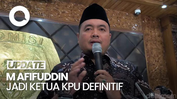 Mochammad Afifuddin Resmi Jadi Ketua KPU Definitif
