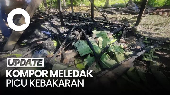 Kompor Meledak Picu Kebakaran, Kakak-Adik di Polman Tewas