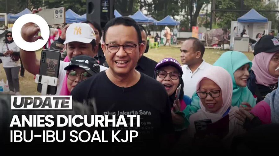Saat Anies Dicurhati Ibu-ibu KNPI soal KJP hingga Kesehatan