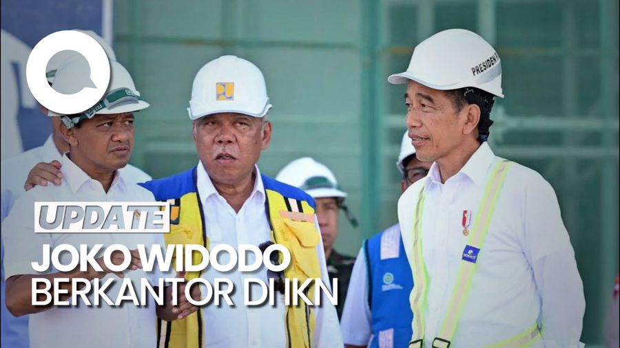 Jokowi Berkantor di IKN Besok: Air, Listrik Hingga Tempat Tidur Sudah Ada