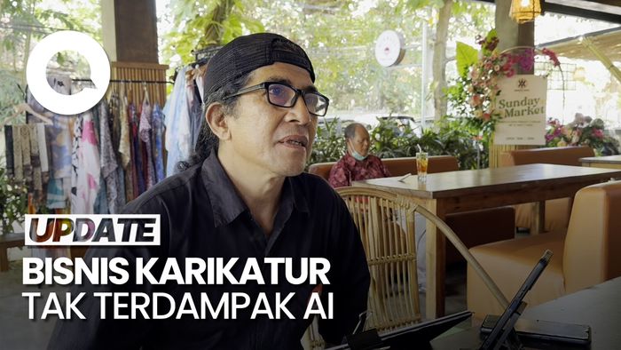 Menakar Peluang Bisnis Karikatur di Bali di Tengah Gempuran AI
