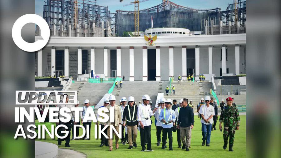 Ditanya soal Relisasi Investasi Asing di IKN, Ini Jawaban Jokowi