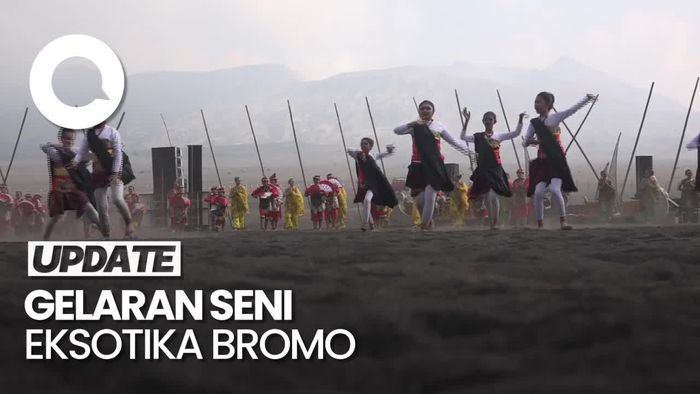Intip Kemeriahan Pagelaran Seni Eksotika Bromo 2024
