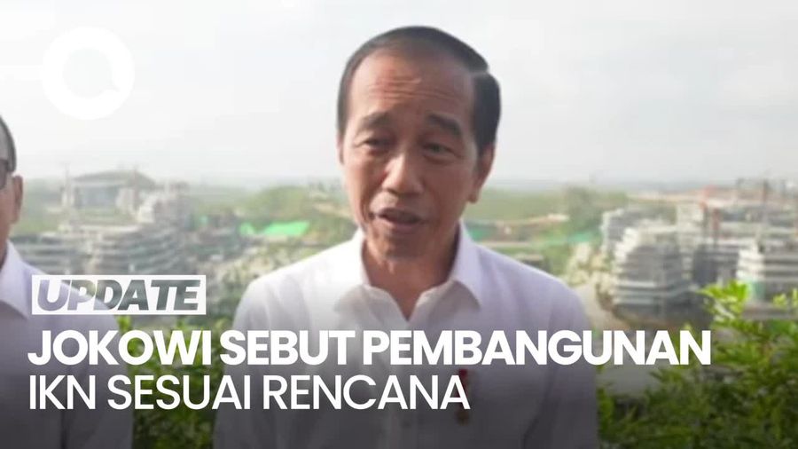 Jokowi Bantah Pembangunan IKN Dikebut: Sesuai Rencana yang Ada