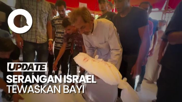 Israel Serang Rumah di Khan Younis, Bayi Perempuan Berusia 4 Bulan Tewas