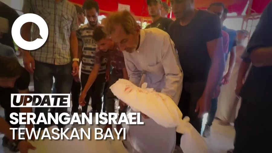 Israel Serang Rumah di Khan Younis, Bayi Perempuan Berusia 4 Bulan Tewas
