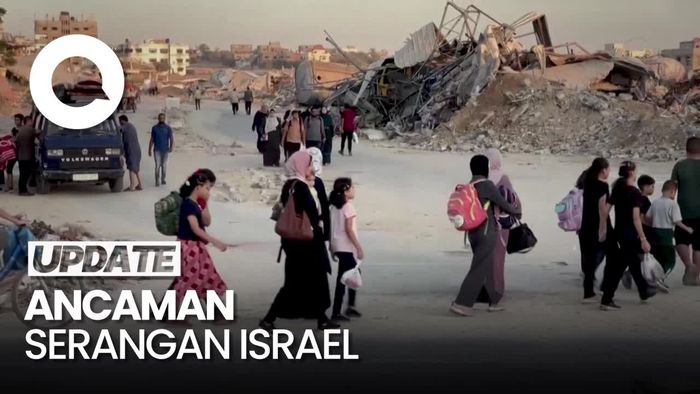 Hindari Serangan Israel, Warga Palestina Berbondong-bondong Tinggal Al-Bureij