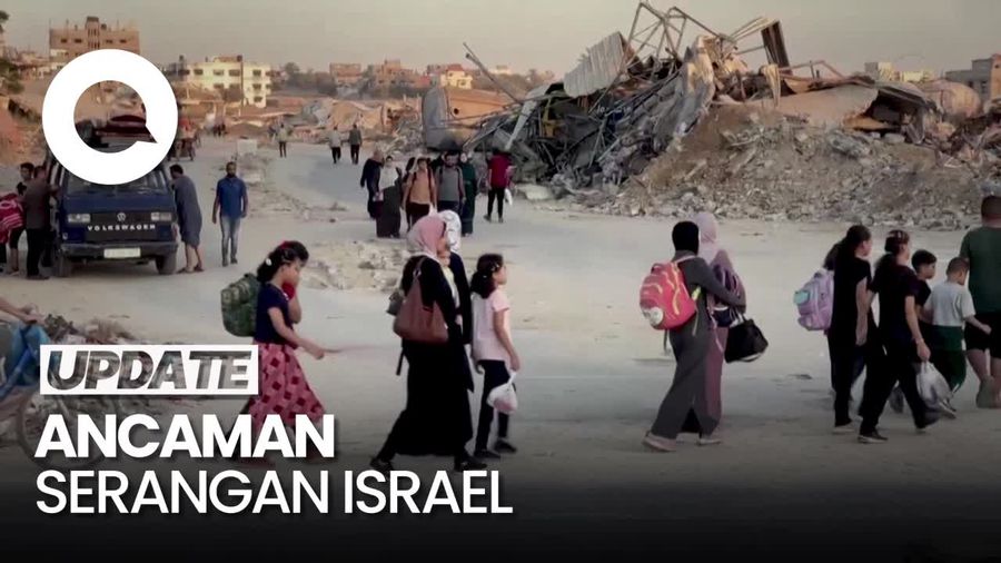 Hindari Serangan Israel, Warga Palestina Berbondong-bondong Tinggal Al-Bureij