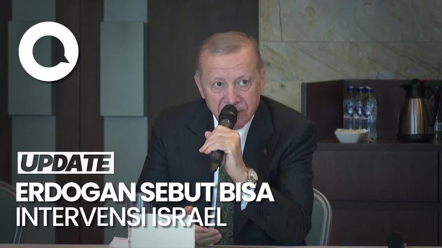 Erdogan Sebut Bisa Intervensi Israel, Tapi Presiden Palestina Tak Setuju