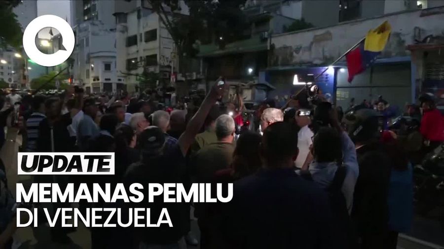 Pemilu di Venezuela Memanas, 2 Kelompok Pendukung Terlibat Bentrok