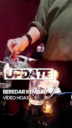 Kandungan Besi di Air Mineral. Kominfo: Hoaks!
