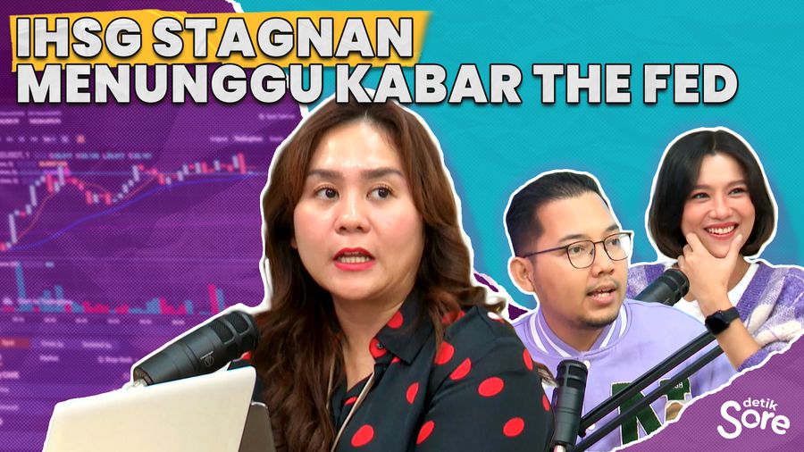 IHSG Stagnan Menunggu Kabar The Fed