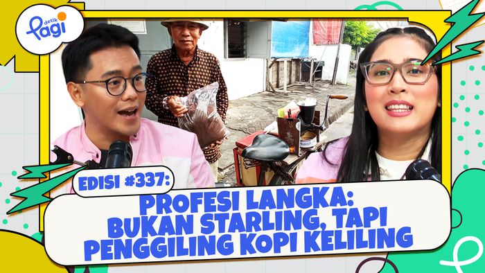 Profesi Langka: Bukan Starling, tapi Penggiling Kopi Keliling