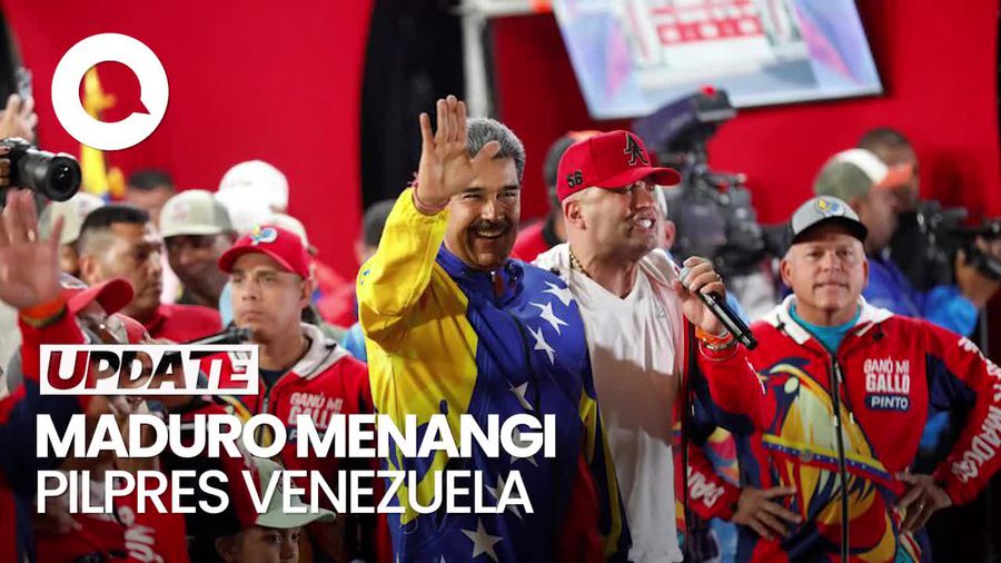 Nicolas Maduro Menang Pilpres Venezuela, Oposisi Sebut Curang