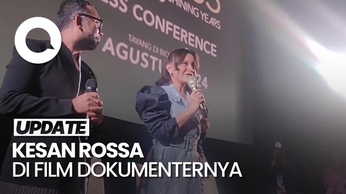 Rossa Ngaku Nangis Nonton Cuplikan Sang Anak di Filmnya