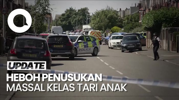 Penusukan Massal Menyasar Kelas Tari di Inggris, 2 Anak Tewas-6 Kritis