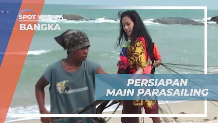 Persiapan Matang Sebelum Bermain Parasailing di Bangka