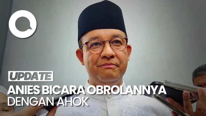 Anies soal Obrolannya dengan Ahok: Sebagai Teman, Tak Bahas Politik