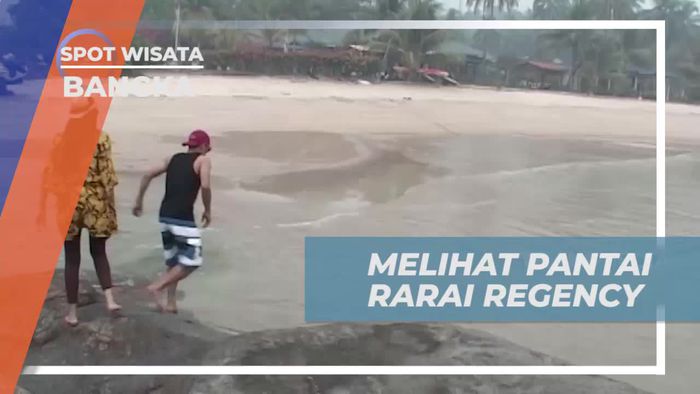 Berkunjung ke Pantai Rarai Regency Bangka