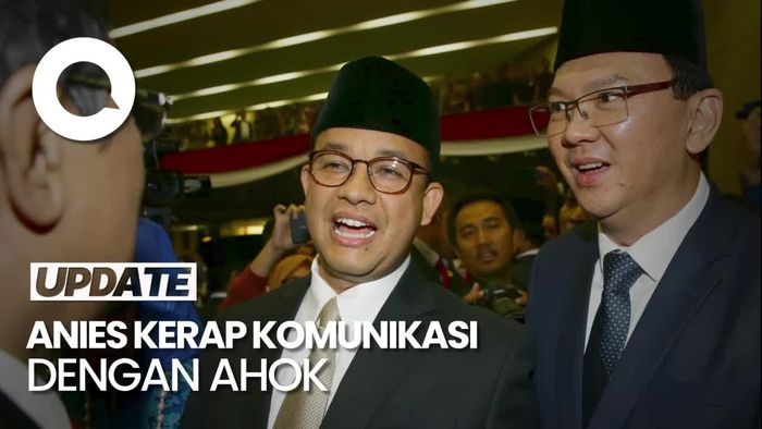 Anies Ngaku Kerap Komunikasi dengan Ahok: Kita Suka WA