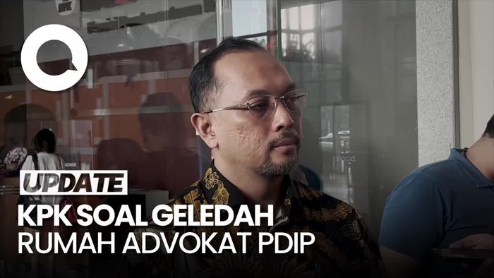 KPK soal Geledah Rumah Advokat PDIP Bawa Senjata Laras Panjang