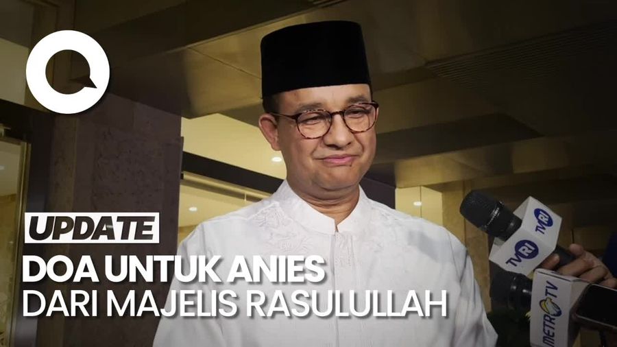 Hadiri Tablig Akbar Majelis Rasulullah, Anies Didoakan Sukses di Pilkada