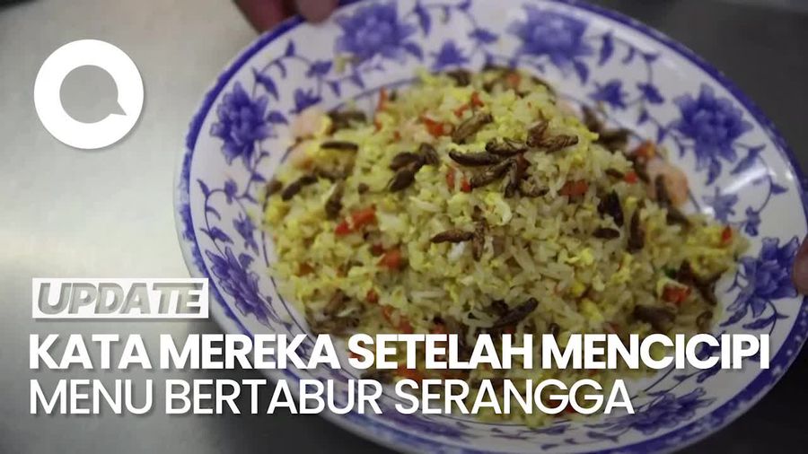 Review Makanan Bertabur Serangga hingga Jangkrik di Restoran Singapura