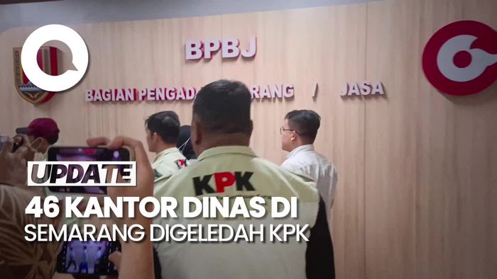 KPK Geledah 46 Kantor Dinas terkait Dugaan Korupsi di Pemkot Semarang