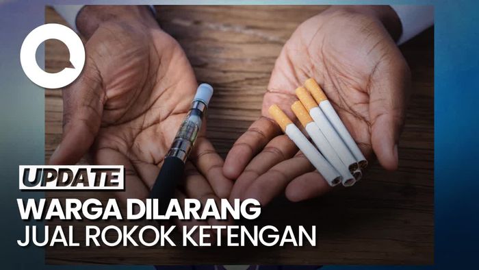 Pemerintah Larang Warga Jual Rokok Ketengan!